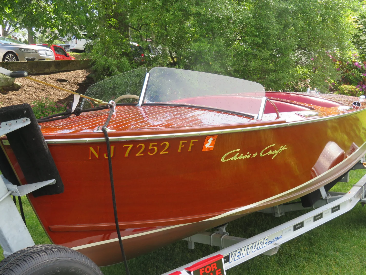 1953 17' Chris Craft Rocket Runabout — Woodport Boat Works